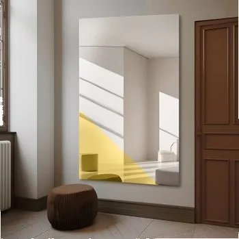 Zrcadlo Velký dekorativní zrcadlový barevný panel - TORI