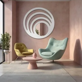 Zrcadlo Dekorativní zrcadlo v mdf rámu - TESS - barva rámu dle vašeho výběru