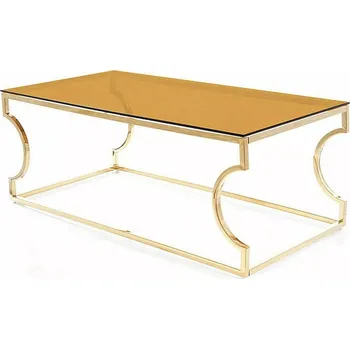 Konferenční stolek Signal Konferenční stolek KENZO A zlatý