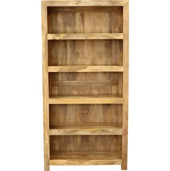 Knihovna Knihovna 90x180x35 HENO z mangového dřeva