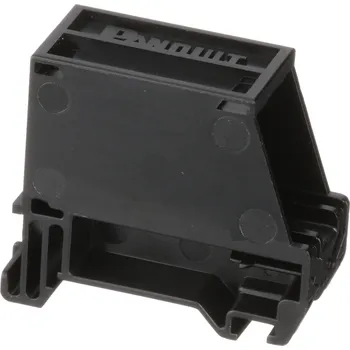 Elektrická zásuvka CADIN1BL Držák na DIN lištu pro modul Panduit MINI-COM, černý