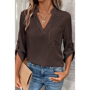 Dámská halenka OMG Dámská halenka Dagaa hnědá XL