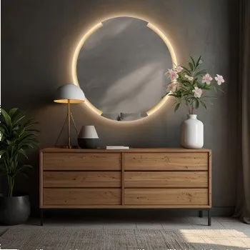 Zrcadlo Koupelnové zrcadlo s osvětlením ELIF LED I