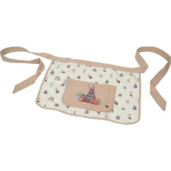 Kuchyňská zástěra Wrendale Designs Zahradnická zástěra Wrendale Designs "Woodlanders" - Lesní zvířátka