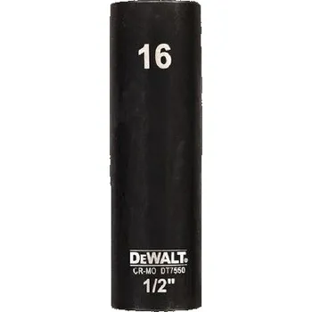 Gola hlavice DeWALT Příslušenství - Nástrčný klíč 16x78 mm DT7550