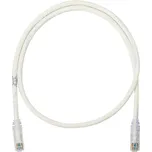 NK6APC2M Propojovací kabel RJ45/RJ45, U/UTP, kat. 6A, 2m, šedobílý, LSZH, NetKey