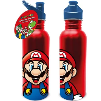 Nerezová outdoor láhev na pití Nintendo|Super Mario: Mario (objem 700 ml)