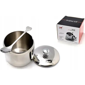 Dóza na potraviny Nádoba na koření z nerezové oceli s lžičkou