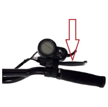 Elektrokoloběžka Nitro scooters Brzdová páčka Titan 2000/4000 – pravá