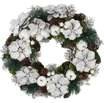 Vánoce Věnec s dekoracemi P1040