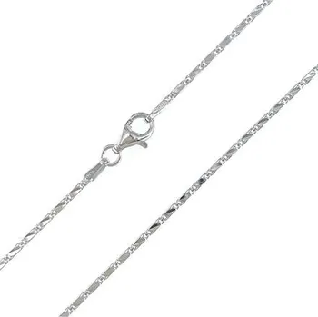 Řetízek Stříbrný řetízek snail lesklý délka řetízku 50cm