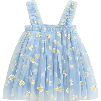 Dívčí šaty Tylové šaty s 3D květinami Velikost: 12M, Barva (Varianta): G