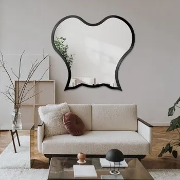 Zrcadlo Zrcadlo v organickém tvaru s rámem z MDF - OCTOPUS