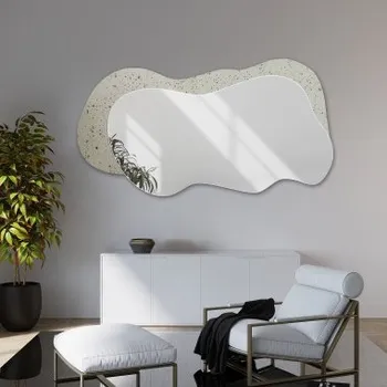 Zrcadlo Nepravidelné zrcadlo na starožitném vintage zrcadle - VELOCE