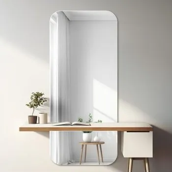 Zrcadlo Koupelnové zrcadlo se zaoblenými rohy ve dvou částech - GAJA