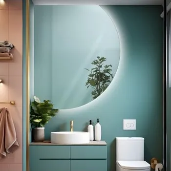 Zrcadlo Zrcadlo nepravidelného tvaru s osvětlením – DOLLY LED