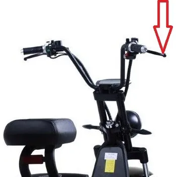 Elektrokoloběžka Nitro scooters Páčka brzdy Classic – PRAVÁ (TYP A – starší)