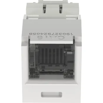 Patch panel CJH688TGAW Uzavíratelný modul MINI-COM TX UTP, RJ45, kat. 6, arkticky bílý