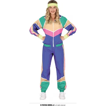 Karnevalový kostým Guirca Retro dámská tepláková souprava Velikost: 44 – 46 (XL)