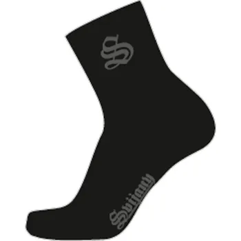 Běžecké oblečení ponožky pánské PASSO Barva: černá, Velikost: M