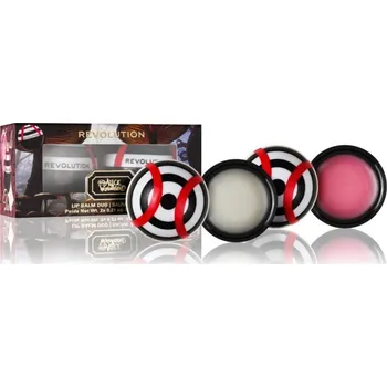 Péče o rty Makeup Revolution X Alice in Wonderland Makeup Revolution Alice in Wonderland x Revolution Fat Boys Lip Balms Tweedle Dee balzám na rty 6.1 g + Makeup Revolution Alice in Wonderland x Revolution Fat Boys Lip Balms Tweedle Dum balzám na rty 6.1 g