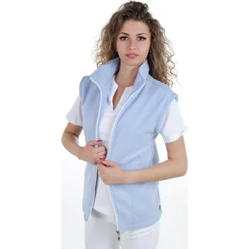 Zdravotnický oděv Perlička® Zdravotnická vesta VERA Bleděmodrá Barva: Bleděmodrá, Velikost: XXL