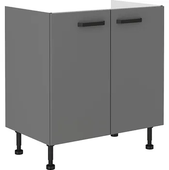 Dřezová skříňka na nožičkách Nessa 2 - antracit