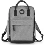 Himawari Šedý dámský funkční městský batoh na notebook H1084 Velikost: ONE SIZE