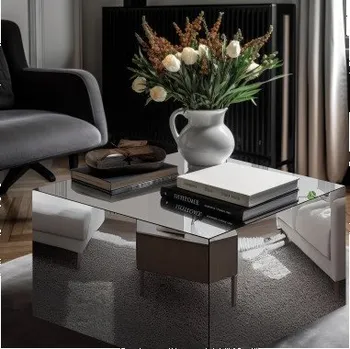 Zrcadlo Exkluzivní zrcadlový stůl glamour