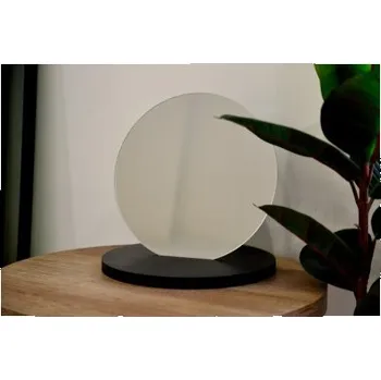 Zrcadlo Dekorativní kulaté kosmetické zrcátko na stojanu - BLUM III