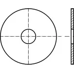 Podložka karosářská velkoplošná p70x28x1.5 ocel bez povrchu