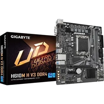 Počítač GIGABYTE MB Sc LGA1700 H610M H V3 DDR4, Intel H610, 2xDDR4, 1xHDMI, 1xVGA, mATX