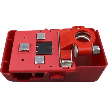 Autobaterie Svorka na baterii s pojistkami, distribuční rozhraní pro kladný pól autobaterie 12-32V s krytem