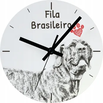 Hodiny Nástěnné hodiny Art-Dog bílé 20 cm