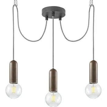 Leuchten Direkt 14776-48 - Lustr na lanku TURN ME 3xE27/60W/230V pavouk