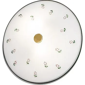 Kolarz 731.U12.4.70- Stropní svítidlo NONNA 2xE14/60W/230V pr.32 cm zelená/mosaz