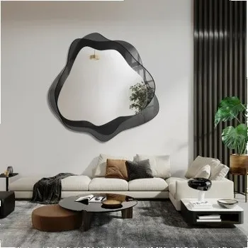 Zrcadlo Nepravidelné zrcadlo na grafitovém antisolu – NUVENS