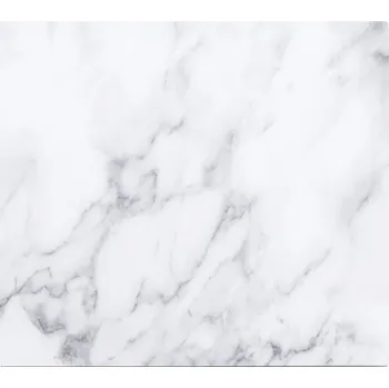 Zeller Ochranný skleněný panel MARBLE na sporáky - velký, ZELLER, bílý