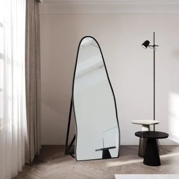 Zrcadlo Organické stojací zrcadlo v rámu MDF – BARYT STOJÍCÍ