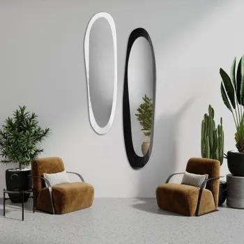 Zrcadlo Sada dvou zrcadel s lacobelem v nepravidelném tvaru - SECCO