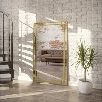 Zrcadlo Půdní zrcadlo se šambránami mdf - GABRIELA - barva rámu dle vašeho výběru