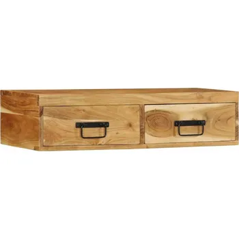 Televizní stolek vidaXL Nástěnná TV skříňka 80 x 30 x 19 cm masivní akáciové dřevo [4017463]