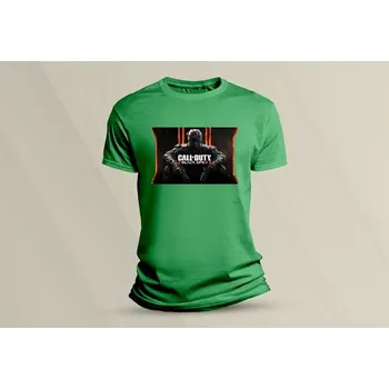Dětské bavlněné tričko Call of Duty BLACK OPS. velikost 140 (9-11 let) Zelená