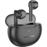Bluetooth headset BOROFONE TWS BW52 Crystal, barva černá