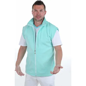 Zdravotnický oděv Perlička® Zdravotnická vesta MILOŠ Pistácie Barva: Pistácie, Velikost: S
