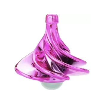 Hlavolam Antistresová káča Winspin fidget spinner starorůžová