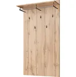 Věšákový panel 80, dub wotan, MORATIZ