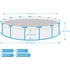 Bazén Marimex Florida Premium Dakota 4,78 x 1,24 m + písková filtrace