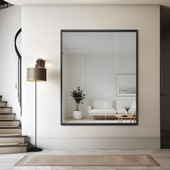 Zrcadlo Moderní zrcadlo od Mirrors - TETRIS - v krásném černém rámu