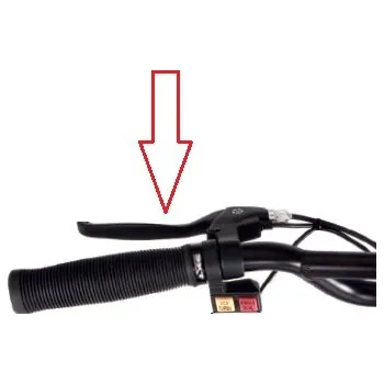 Elektrokoloběžka Nitro scooters Brzdová páčka Titan 2000/4000 – levá